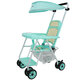 Xianxiang Grandma Bridge Bamboo Rattan Stroller Baby Rattan Rattan Rattan Foldable Rattan Rattan Rattan Rattan T826 Sunshade