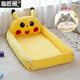 Zhijiangge cute crib-in-bed baby multi-functional bionic bb bed newborn portable foldable anti-pressure children's bed bed-in-bed-Pikachu style + pillow