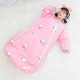 Linglingzhu pure cotton children's sleeping bag anti-kicking quilt artifact 5-10 years old 3-6 years old 1-3 years old older baby spring, autumn and winter pure cotton car 100cm (1-3 years old) thickened in autumn and winter