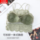 TJVF summer lace bra-wrapped tube top sexy beautiful back camisole for women without steel rings for outer wear and anti-exposure underwear for women Black 6656# XL 125-145Jin Jin is equal to 0.5 kg