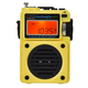 
Hanrongda HRD-701 upgraded version portable pocket full-band DSP chip digital display radio micro Bluetooth plug-in audio with lanyard plug-in old man radio Khaki 701 upgraded version + battery + 32G memory card with songs