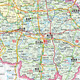 Henan Map 1068*749 mm Papierwandaufkleber 2025 Gelände und Transportkarte der Region