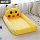 Zhijiangge cute crib-in-bed baby multi-functional bionic bb bed newborn portable foldable anti-pressure children's bed bed-in-bed-Pikachu style + pillow