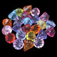 Yililuo Children's Toy Gemstone Beads Imitation Crystal Acrylic Pendant Irregular Ice Cube Treasure Diamond Prop Gift Gemstone 160g Randomly Packed in Bags
