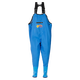 Xionghuo children's 50 silk waders 26 size outdoor waders for catching fish and catching kelp zipper straps waterproof one-piece rain boots