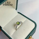 Taijufu Peridot Ring for Women Daily Versatile Jewelry Gift for Others to Wear 925 Natural Colorful Jewelry Hong Kong No. 11