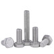 Jinggong 304 stainless steel external hexagonal screw hexagonal head extended external hexagonal bolt full thread m3m4m5m6m8m10m12 M4*30 (20 pcs)
