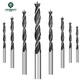 Raymond three-point round handle woodworking drill bit set drill twist opening drill wood hole expander 3-10mm eight-piece set