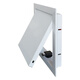 NAIJIAN pipeline inspection opening finished product inspection opening aluminum alloy wall reserved opening door cover finished magnetic ceiling white 200x200mm installation range 195-205mm