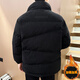 
Zhitang winter jacket for men 2024 new thickened warm corduroy cotton jacket trendy brand bread jacket for men 9720 black M (about 85~105 Jin [Jin equals 0.5 kg] can be worn)