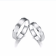 Kaibaolou Pt950 platinum ring couple platinum ring women's wedding glossy closed ring New Year's Day gift No. 10-4.2g