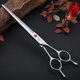 Blackbird pet scissors professional pet grooming scissors trimming scissors straight cut Teddy VIP Bichon Pomeranian dog practice scissors 7.0 inch straight cut