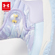 Under Armor boys and girls warm winter cotton shoes anti-collision wear-resistant warm sports snow boots 2442507 purple/blue size 33