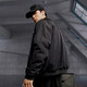 阿迪达斯（adidas）外套男装2025年秋冬季新款运动服梭织防风保暖休闲飞行员夹克 JN4855黑色 L
