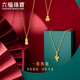 Lukfook Jewelry pure gold step by step bamboo gold pendant does not include necklace, price is about 1.09 grams