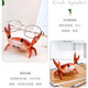 Nugget Man Bluetooth Speaker Creative Crab with Claws Wireless Multi-Function Bluetooth Speaker Mobile Phone Stand Small Audio Subwoofer Portable Speaker Funny Student Gift Home Dormitory Crab with Claws丨Speaker Stand Two-in-One丨Fashion Ornaments