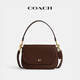 COACH Gift New Women's Classic LEGACY Shoulder Bag Crossbody Bag Genuine Leather Winter Women's Bag B4/Maple Leaf Color