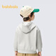 Balabala children's clothing boys' coats children's tops 2025 spring hooded waffle fashion trend 209125105102