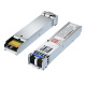 Nokoxin SFP optical module Gigabit single mode single fiber 10 Gigabit multi-mode dual fiber Gigabit single mode dual fiber optical module SFP Gigabit single mode single fiber LC-40KM1 pair compatible with Huawei equipment