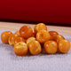 Caihe natural old wax old-type loose beads single bead Russian material full of honey chicken fat yellow bracelet with bead single accessories beeswax old-type bead 9mm single