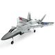 Yunyasu 57 water, land and air remote-controlled aircraft, fall-resistant gliding combat aircraft model, fixed-wing remote-controlled aircraft toy, J-20 fighter - with stand