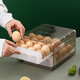 Sungsa egg storage box refrigerator special household food-grade crisper egg carton organizing box double-layer 32-grid egg carton (1 piece)