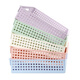 SIMAA Super Hot Style A4 Morandi Document Basket/Information Box/Storage Box/Document Basket Financial Voucher Invoice Document Invoice Sky Blue 6345