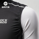 Rock Brothers Windproof Cycling Vest Men's Vest Warm Road Mountain Bike Clothing Breathable Sleeveless Top Black XXXL
