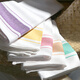 Luoshi hotel cotton mouth cloth 35*50cm* mixed color 5-pack glass wiping cloth special towel wine glass wiping cloth
