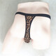 Private Shang Men's Leopard Print Briefs Sexy T-Pants Temptation T-Pants Large Elasticity One Size 170Jin Jin is equal to 0.5kg within