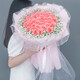 Youke Jade Valentine's Day Flower Express Red Rose Bouquet Confessing Love to Girlfriend and Wife Birthday Gift Nationwide Delivery 33 Diana Bouquet Fashion Style