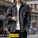 Kaimeihan camisa chaqueta para hombre primavera y otoño 2024 nuevo estilo ropa de trabajo atractiva chaqueta vaquera informal de manga larga de manga larga 679 azul claro XL 130-145 Jin Jin es igual a 0,5 kg
