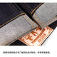 Mbbcar701 Original Design American Retro Red Ohr Denim Jeans Amikaji Originalfarbe gerade Mbbcar Schmalstil Wäsche Blau 30
