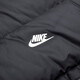 Nike men's down jacket, winter sportswear, running, fitness, windproof and casual outdoor cold-proof and warm hooded jacket, DV1132-010/black 695 hooded/85% gray duck down S, recommended 100-120Jin [Jin equals 0.5 kg]