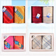 Boîte cadeau de serviette en coton pure de luxe