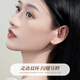 Chinese Gold Small Waist Gold Earrings for Women 18K Gold Earrings and Earrings Birthday Gifts for Mom and Wife Exquisite and High-end 18K Gold Small Waist Earrings