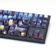 Fu Ling mk870 Van Gogh Starry Sky Side Engraving Wired Bluetooth Wireless Mechanical Keyboard Customized Office E-Sports Game Silent Single Mode Obsidian Starry Sky Side Engraving TTC Quick Silver Axis FPS Game Recommendation 87 Keys
