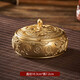
Ashtray brass office ornaments for home Chinese retro bronze ashtray antique ornaments for double dragons and phoenixes Large-sized double dragons and ashtray (about 695 grams)
