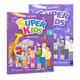 Nueva versión del libro de texto de Pearson Langwen Inglés Inglés para niños Tercera edición Tercera edición 123456 incluyendo la aplicación Langwen Xinlington Tutorial de capacitación en inglés para niños Tutorial de entrenamiento para niños Nuevas versión de Super Kids6 Nivel (Libro + Volumen + Aplicación)
