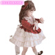 Comments on Spring and Autumn Children's Spanish Princess Dress Girls Lolita Dress Puff Skirt Baby Dress One Year Old Dress Dark Green 120