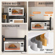 Made in Tokyo, microwave oven storage rack retractable countertop oven storage rack kitchen cooking utensils three layers thick