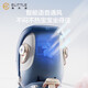 elittile safety seat 0-7 years old smart ventilated children's car 360 rotation S8 whale flowing gold amber-upgraded version [voice intelligent control version]