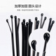 Youjia UPLUS black one-word hair clip straight clip 125 small black clip invisible hair clip bangs broken hair clip