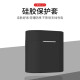 Smorss Xiaomi Air2/Air2s Protective Case Universal Headphone Cover Silicone Protective Case Xiaomi air2/air2s Wireless Bluetooth Box Ultra-Thin Anti-fall Charging Case Box Trendy-Black