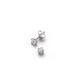 PANDORA Star Brilliant Earrings 925 Silver Sparkling Stars Small Exquisite Personality Niche Birthday Gift for Girlfriend
