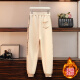 莉纱芙特2024新款显瘦秋冬加绒加厚外套女卫衣马甲三件套装 9802K#卫衣两件套+9738Y#单马甲 XL