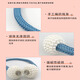Curtain straps, one pair, curtain ropes, curtain buckles, bed curtain storage ropes, magnetic pearls, no need to punch holes, curtain straps - champagne color, 1 pair, 2 pieces, no Specifications