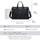 Golf (GOLF) business briefcase men's soft leather handbag 15.6/16 inch computer bag office business trip shoulder crossbody bag