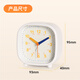 Ma Shi Alarm Clock Children's Student Creative Small Clock Simple Square Pointer Luminous Sleepy Lazy Night Light Desktop Bedside Clock Essential for Starting School C301-3 School Season