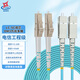辉宏时代 万兆多模光纤跳线LC-LC-SC-FC-ST光纤OM3/OM4双芯尾纤跳纤电信级光模块连接线收发器光纤多模尾纤 万兆多模双芯OM3光纤跳线LC-SC 3米
